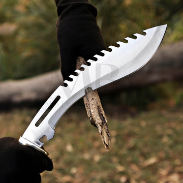 Majestic Handmade Kukri Knife with D2 Steel Blade and Rosewood Handle at best price in United State - majesticblades.com